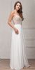 Bejeweled Bodice V-Neck Spaghetti Straps Formal Prom Dress in an alternative image